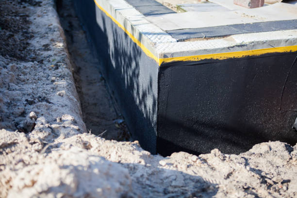 Residential Waterproofing installation at a Kendall Park, NJ home by SJ Waterproofing Pros